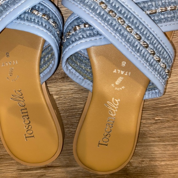 Toscanella Italy Blue Flats (NEVER WORN) - Picture 7 of 7